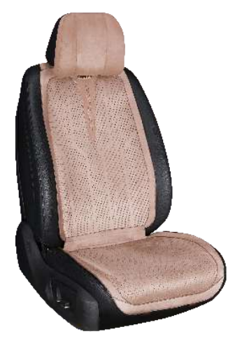 Italian Red Velvet Light Luxury Seat Cover